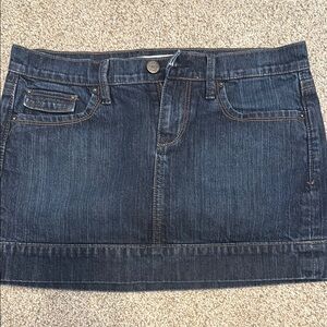 Old Navy Blue Casual Mini Skirt